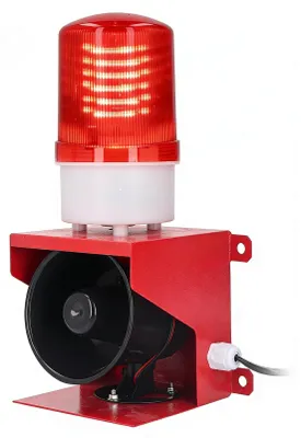 Obrázek produktu pro Siren 115 dB - LED blikající světlo - Vodotěsné IP65 - Akustický alarm