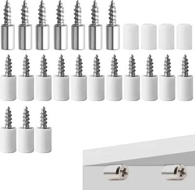Produktbild von Regalbodenträger 40 Stück Bodenträger Regalstifte mit Anti Rutsch Hülse Regalträger Regalstützen, Einlegeboden Halter Regalbodenhalter für Möbel Schränke Bücherregal