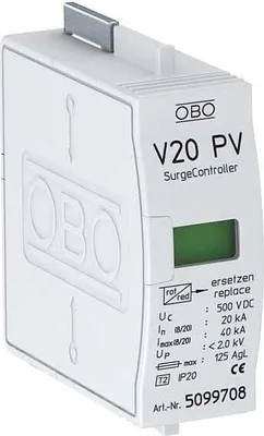 Immagine prodotto di OBO Bettermann SurgeController V20-C 0-500PV 5099708
