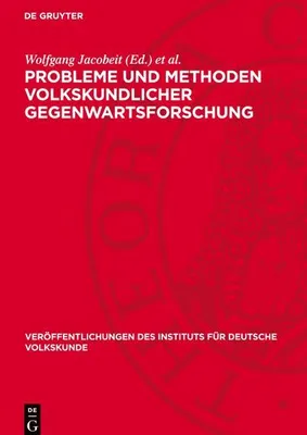 Produktbild von Probleme und Methoden volkskundlicher Gegenwartsforschung