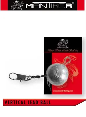 Produktbild von 3 Mantikor Vertical Lead Ball 14g Bleikopf