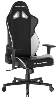 Immagine prodotto di Sedia da gioco DXRacer GLADIATOR bianca e nera