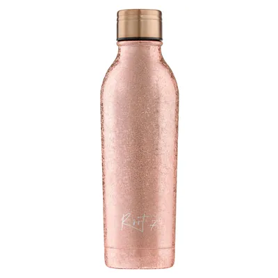 Immagine prodotto di Root7 - Bottiglia termica in acciaio inossidabile 500 ml - Bottiglia termica in acciaio inossidabile Bottiglia, chiusura ermetica, bottiglie termiche - Bottiglia termica a prova di perdite Oro rosa