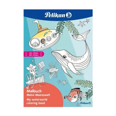 Produktbild von Pelikan 102018, 48 Seiten, Junge/Mädchen, Aufkleber enthalten, Malbuch/Album