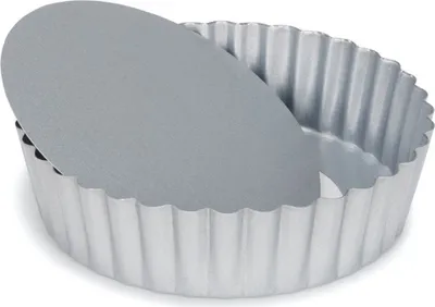 Produktbild von Patisse hohe Quicheform mit abnehmbarem Boden 25cm Silver-top P03555