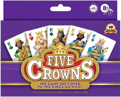 Obrázok produktu pre Playmonster Five Crowns, Kartová hra, Zberacia, 8 rok / roky, Rodinná hra