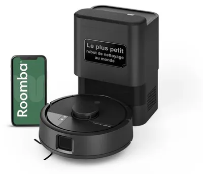 Produktbild von iRobot Roomba Mini Schwarz – Saug- und Wischroboter – 7000 Pa – 200 ml