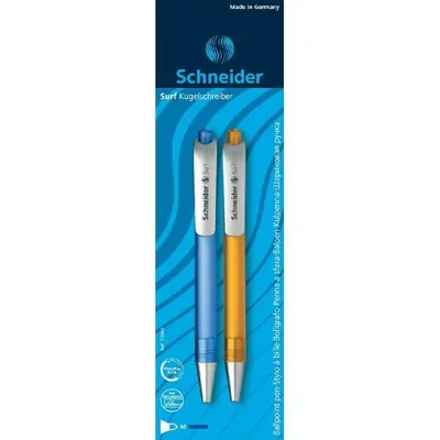 Zdjęcie produktu dla Biros Surf M blue blister card assorted PU=2 szt