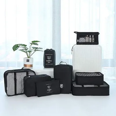 Produktbild von Famanu Verpackungsbeutel Reisegepäck Organizer - 8 Sets