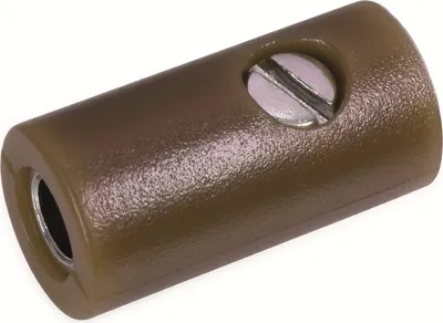 Produktbild von Zwergkupplungen, braun, 10 Stück