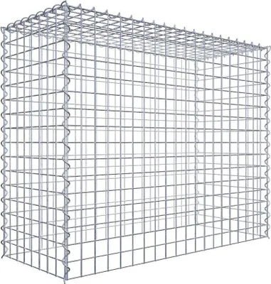Produktbild von Anbaugabione Typ 3 100 cm x 80 cm x 40 cm (L x H x T), Maschenweite 5 cm x 5 cm, Spirale