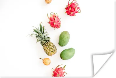 Produktbild von MuchoWow® Poster Obst - Tropisch - Ananas 120x80 cm - Bilder