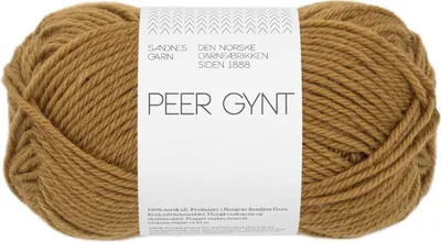 Produktbild von Sandnes Peer Gynt 50g - 100% Schurwolle vintage gold 2152
