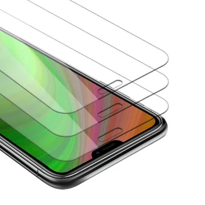 Produktbild von Cadorabo 3x Schutzfolie für Apple iPhone 13 PRO MAX in KRISTALL KLAR Gehärtetes Tempered Display-Schutzglas Panzerfolie