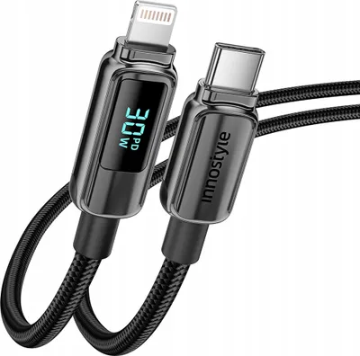 Obrázek produktu pro Innostyle Usb-C Lightning Display Cable pro Iphone 12 13 14 30W 1M
