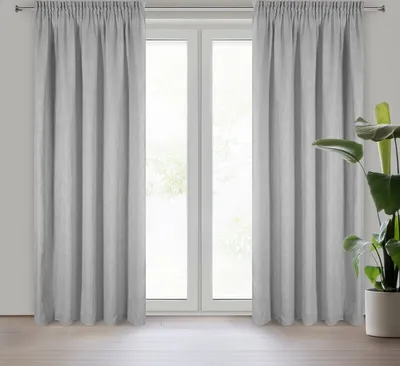 Produktbild von Vorhang JUDYTA silber 140x300 cm Kräuselband