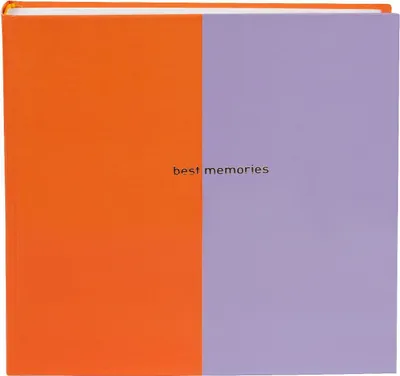 Obrázok produktu pre Goldbuch fotoalbum Coloration orange lilac 25x25 cm 60 bielych strán
