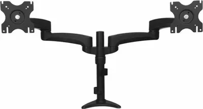 Obrázok produktu pre StarTech.com ARMDUAL, Svorka, 13,6 kg, 30,5 cm (12"), 61 cm (24"), 100 x 100 mm, Čierna