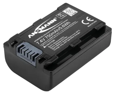 Produktbild von ANSMANN A-Son NP FH 50 Li-Ion Digicam Akku 7,4V/700 mAh, für Sony Kamera