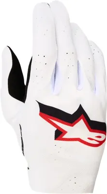 Obrázek produktu pro Alpinestars Supertech MX, motokrosový rukavice, bílá/černá/červená, velikost M