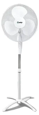 Produktbild von Standventilator, oszillierendes Design, energieeffizient, WEISS