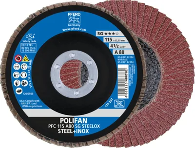 Produktbild von PFERD 67748115, 11,5 cm, 2,22 cm, 13300 RPM, 80 g, 10 Stück(e)