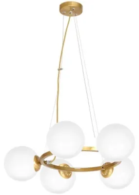 Obrázok produktu pre Závesná lampa Pendant KONYA 5XE14 MLP5577 GOLD