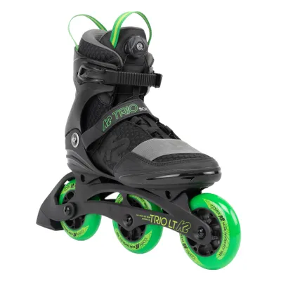 Produktbild von K2 Skates TRIO LT 100 Inline Skates Unisex schwarz - grün Größe EU: 40.5