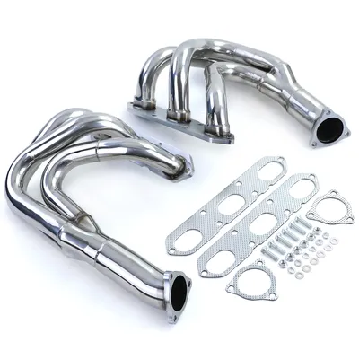 Produktbild von Rennsport Fächerkrümmer Edelstahl Performance für Porsche 996 C2 C4 GT2 GT3