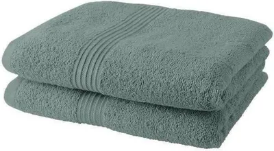 Produktbild von Handtücher 2er Set Today, 50x90 cm, 100% Baumwolle, Celadon, 450 g/m²