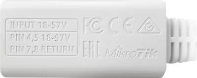 Produktbild von Mikrotik RBGPOE, Gigabit Ethernet, 10,100,1000 Mbit/s, 48 V, 2 A, 1 Stück(e)