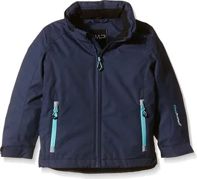 Produktbild von Campagnolo GIRL JACKET FIX HOOD BLACK BLUE 128