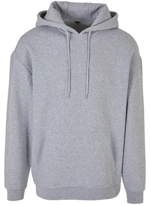 Produktbild von Build Your Brand - "Basic" Kapuzenpullover für Herren, Übergroß TN3058 (L) (Grau meliert)