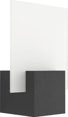 Obrázek produktu pro Eglo 98745 ADAMELLO LED venkovní nástěnné svítidlo 6W černá bílá teplá bílá IP44