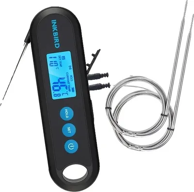Produktbild von Digitales Fleischthermometer, 2 Sekunden schnelle Anzeige, Bluetooth, 2 externe Sonden