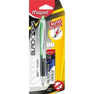 Obrázok produktu pre Maped 559511, Čierna, Modrá, Biela, Čierna, HB, 0,5 mm