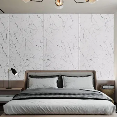 Produktbild von Sonstige Verlage PVC Tapete 60x300cm, selbstklebend, wasserdicht, entfernbar, strukturiert mit Gitterlinien, einzigartigem Luftlochdesign für Schlafzimmer & Wohnzimmer