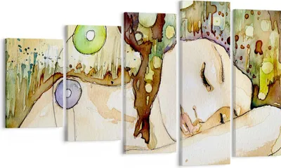 Produktbild von Bild auf Leinwand - Leinwandbild - Frau modern - 100x60cm - Wand Bild - Wanddeko - Wandbilder - Leinwanddruck - Bilder - Kunstdruck - Wanddekoration - Leinwand bilder - Wandkunst - EG100x60-3553