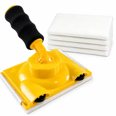 Imagen del producto de Rodillos para pintura, herramientas para alisar bordes, juego de 4 unidades con repuestos, para lograr bordes limpios al pintar