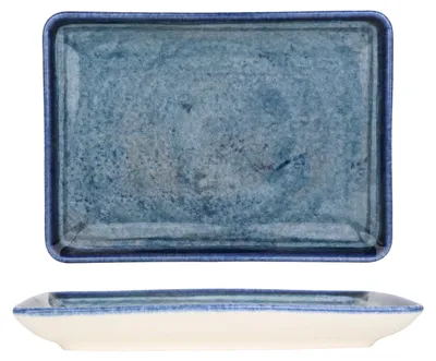 Produktbild von Kütahya Porselen Servierschale - Blue Stone - Porzellan - 18x13 cm