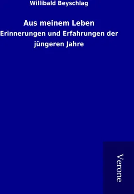 Produktbild von Aus meinem Leben