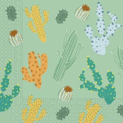Immagine prodotto di Tovaglioli Cactus 20 pezzi