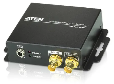 Produktbild von ATEN VC480, Schwarz, BNC, HDMI, BNC, 5 V, 0 - 40 °C, -20 - 60 °C