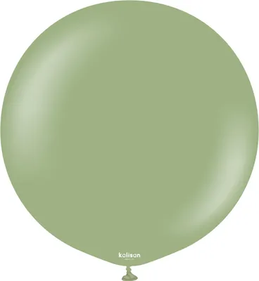 Immagine prodotto di Palloncini in lattice di eucalipto, verde 45 cm, 25 pezzi.