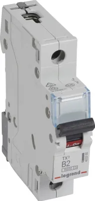 Produktbild von Legrand TX3, Miniatur-Leistungsschalter, Typ B, IP20, 240 - 415 V