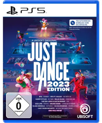 Produktbild von ak tronic Software & Services Just Dance 2023, Nintendo Switch, Multiplayer-Modus, E (Jeder), Code in einer Box
