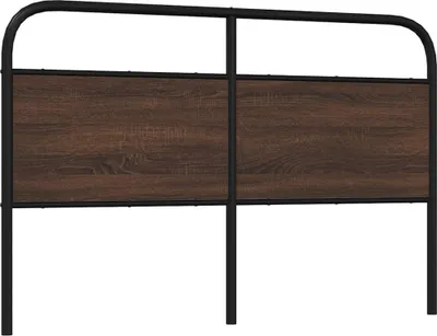 Produktbild von Ersatz-Kopfteil Braun Eichen-Optik 160 cm Stahl und Holzwerkstoff