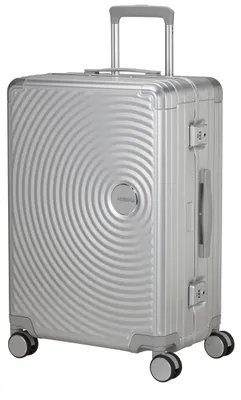Zdjęcie produktu dla American Tourister Trolley Soundbox Alu Spinner 68cm srebrny