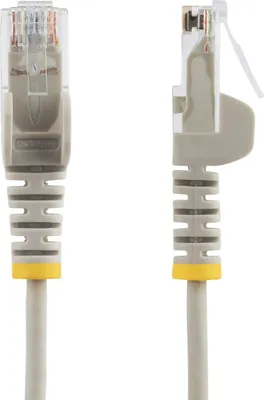 Image de StarTech.com N6PAT25CMGRS, 0,25 m, Cat6, U/UTP (UTP), RJ-45, RJ-45, Gris