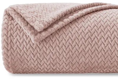 Zdjęcie produktu dla Solidchoice - Miękki koc polarowy, 150 x 200 cm, idealny do sofy i łóżka
